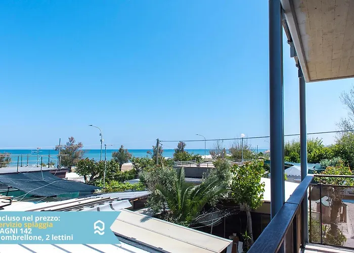 Se003 - Senigallia, Bilocale Sul Mare Con Appartement Senigallia