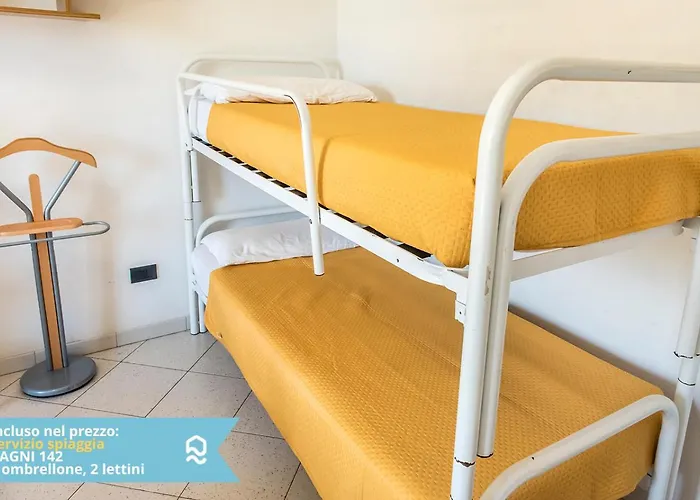 Se003 - Senigallia, Bilocale Sul Mare Con Appartement