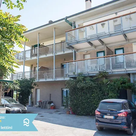 Se003 - Senigallia, Bilocale Sul Mare Con Appartement