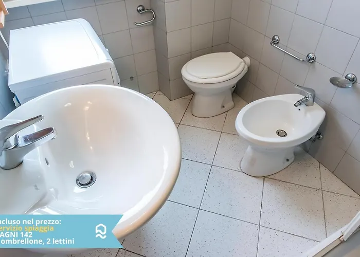 Se003 - Senigallia, Bilocale Sul Mare Con *